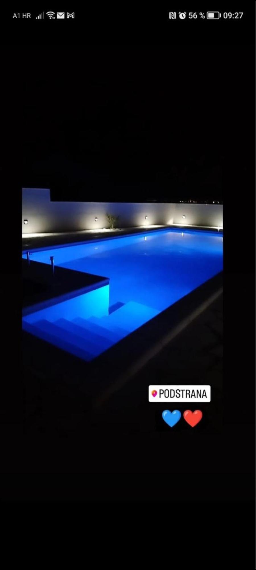 Villa Ana Perfect For Families With Kids And Groups,House With Heated Pool Подстрана Екстер'єр фото